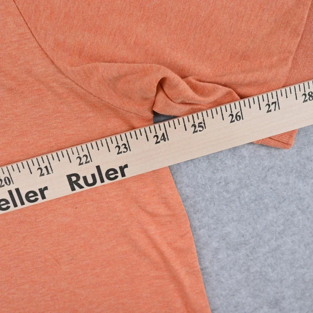 100% Cotton Polo Ralph Lauren Men XLT Coral Orange Mesh Knit Polo Shirt Golf EUC
